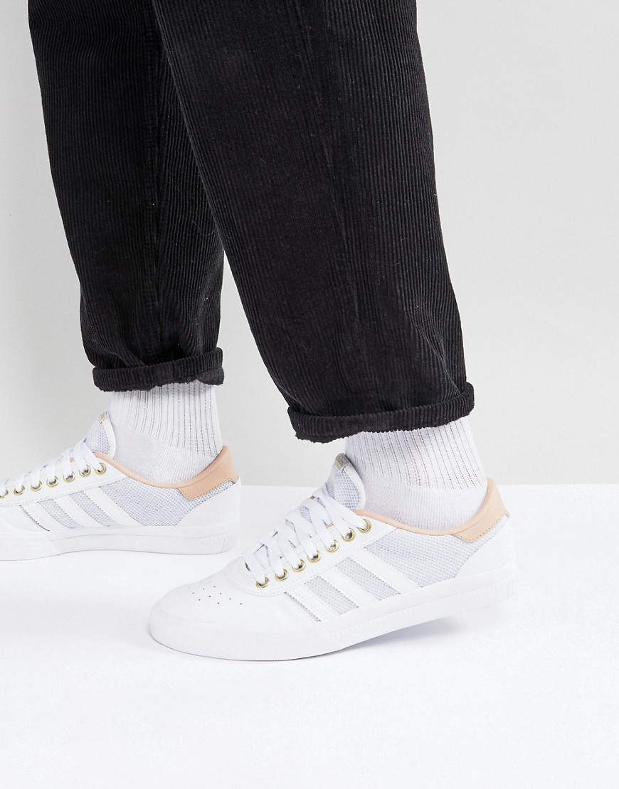 adidas Skateboarding Lucas Premiere Trainers In White CQ1104