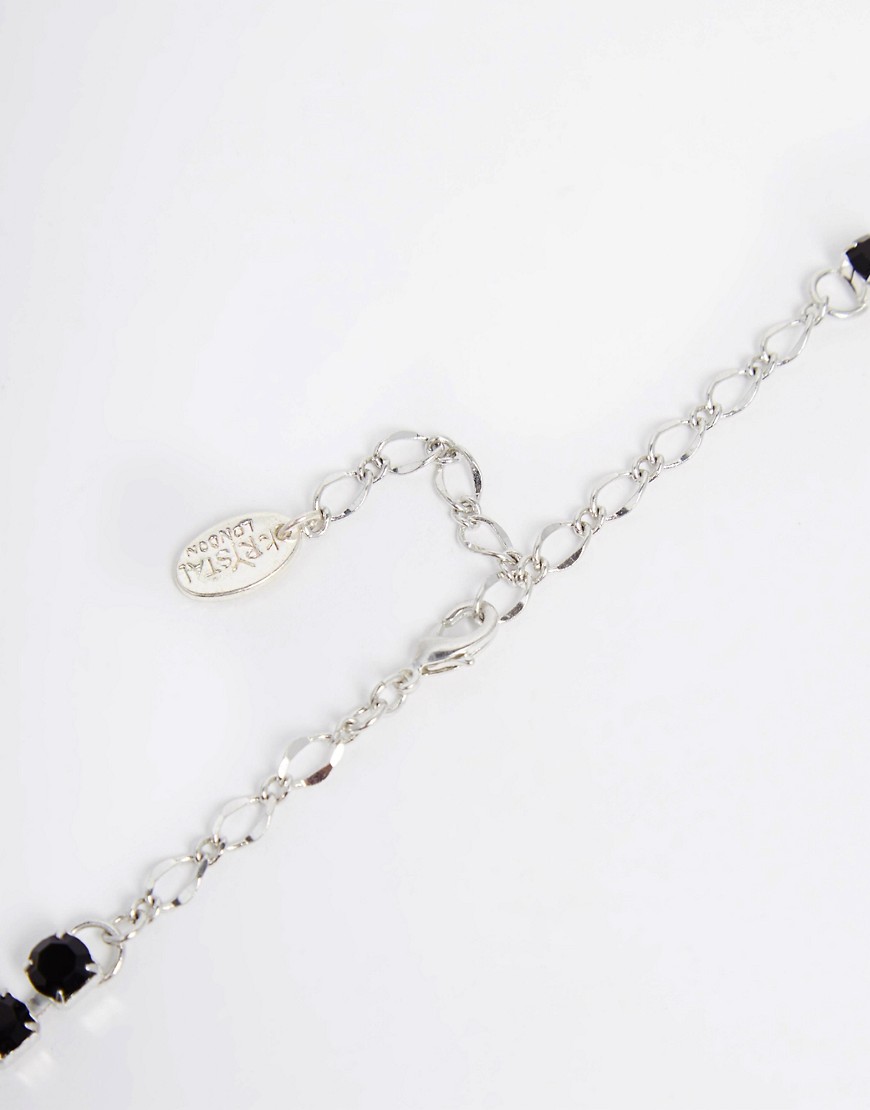 Krystal | Krystal Swarovski Crystal Hanging Spikes Necklace at ASOS