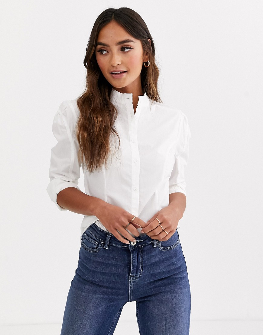 Glamorous structured shirt in cotton