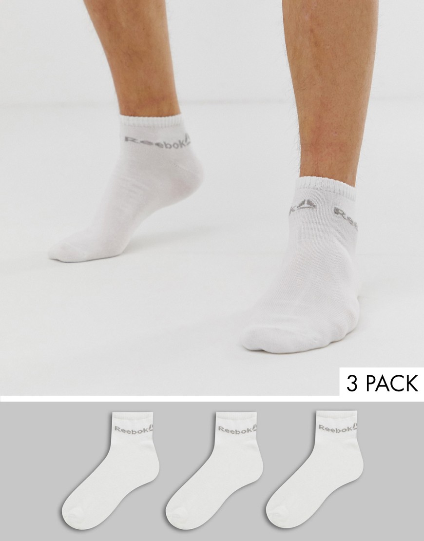 Reebok Training Ankle Socks In White