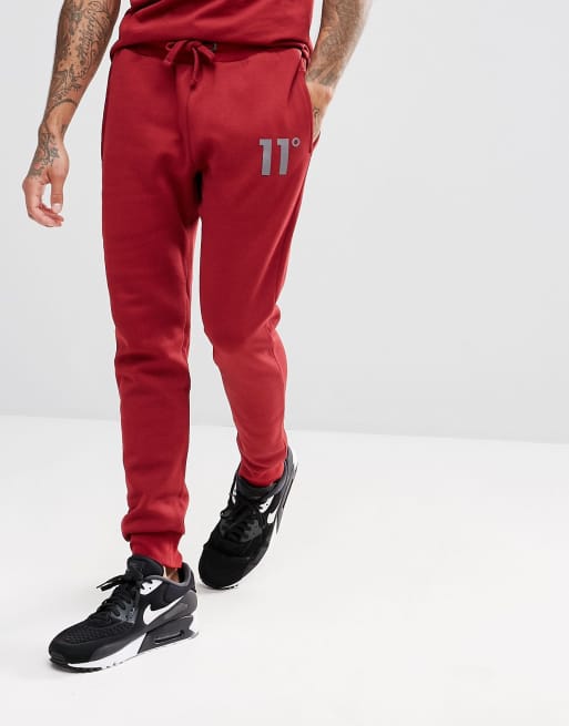 11 Degrees Tracksuit in Red ASOS