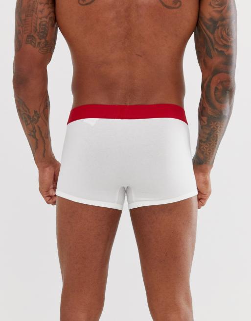 2-pak hvide boksershorts fra Levi's, 3 af 4