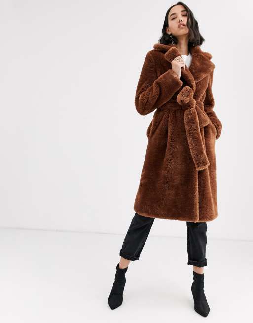 Faux Fur Teddy Coat