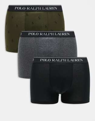 3 pak underbukser i forskellige farver fra Polo Ralph Lauren - view 1