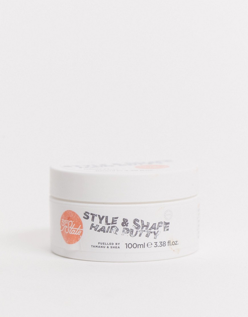 31st State Style & Shape Hair Putty 100ml-No Colour