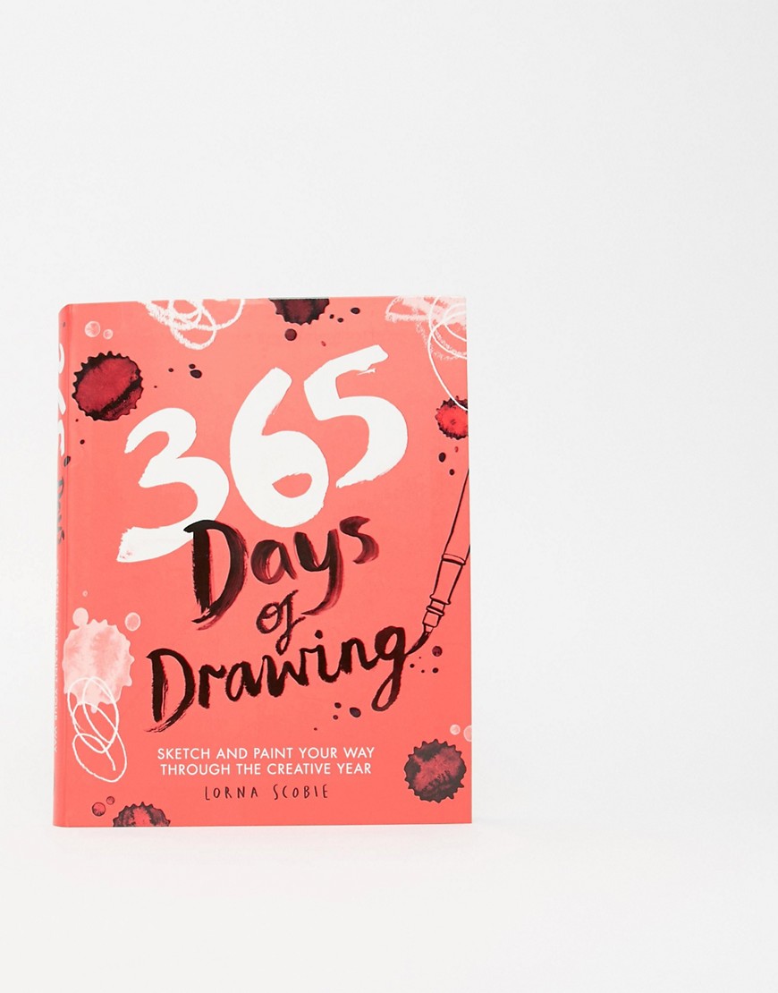 365 days of drawing – kunstbog-Multifarvet