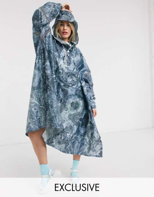 Asos hot sale rain poncho