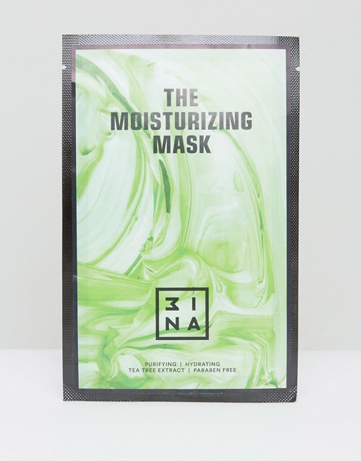 3ina Moisturising Sheet Mask With Hyaluronic Acid & Tea Tree