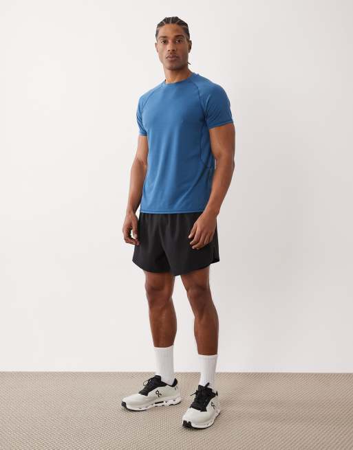 4505 2-in-1 quick-dry 13cm woven running shorts with zip pockets in black, 2 of 5