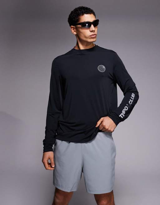 4505 5" running shorts with elastic waistband and phone pocket in cool gray, 2 of 5