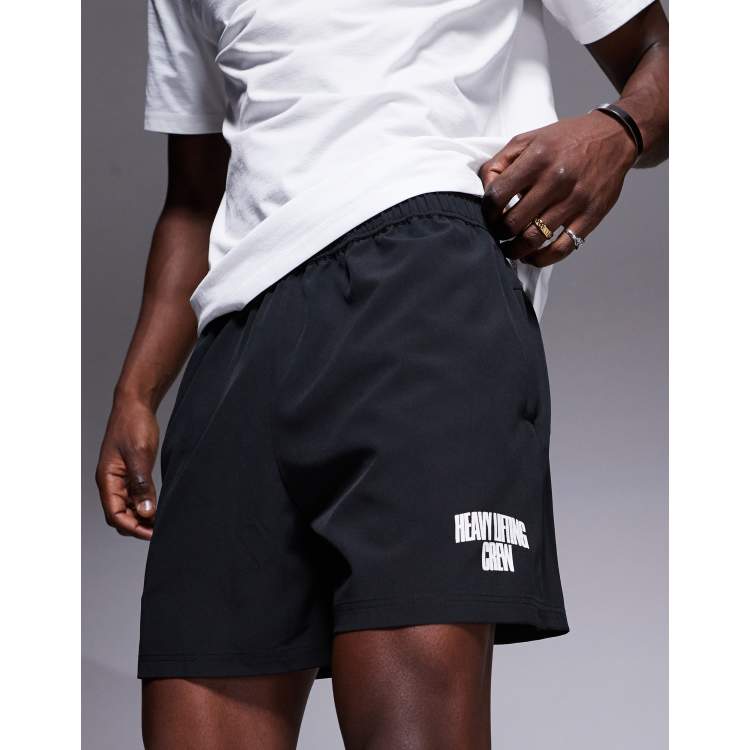 Men's 5 Inch Inseam Gym Shorts - Quick Dry Workout Shorts With Zipper Pockets