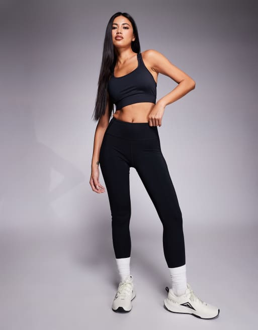 4505 – Active – Czarne modelujące legginsy sportowe z podwyższonym stanem, 3 z 5