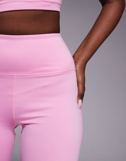 4505 Active – Jasnoróżowe krótkie legginsy modelujące o długości 13 cali, 4 z 5