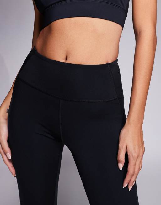 4505 - Active - Leggings da palestra modellanti a vita alta neri, 5 di 5