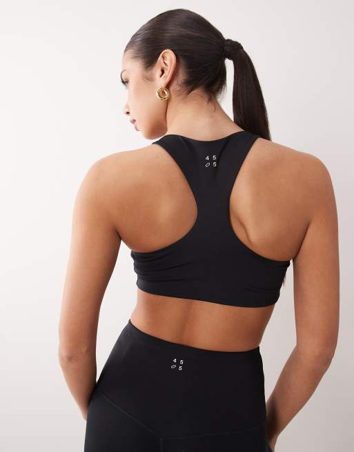 4505 Active – Push-up-Sport-BH in Schwarz mit mittlerer Stützfunktion, 4 von 4