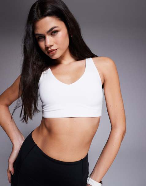 4505 Active - Reggiseno sportivo push-up a supporto medio bianco - view 1