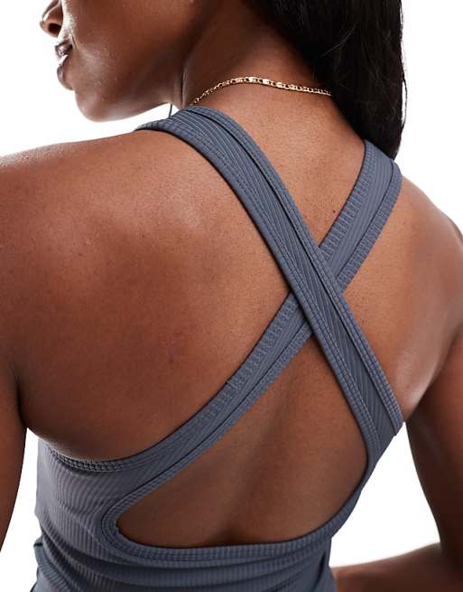 Knit Back Cross Strap Backless Sweater Knit Back Cross Strap Backless Sweater