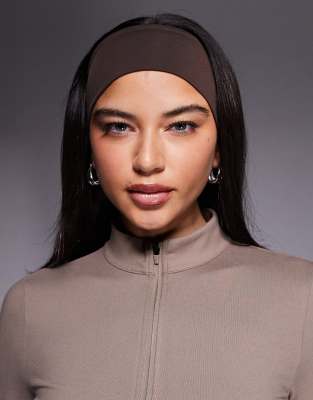 4505 Active Training Headband In Brown