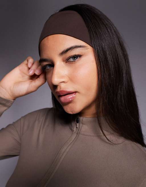 4505 active training headband in french roast