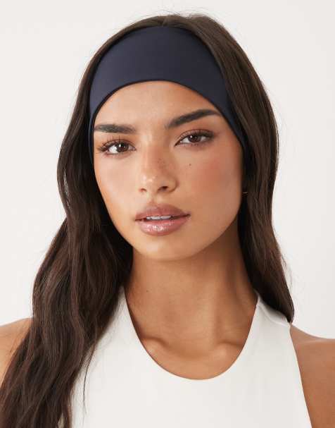 4505 active training headband in navy - view 1