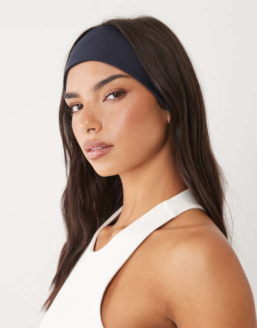 4505 active training headband in navy, 3 of 3