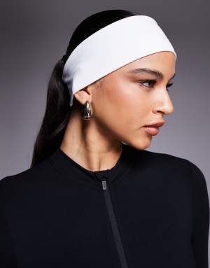 4505 active training headband in white
