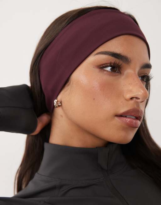 4505 active training headband in wine, 3 of 3