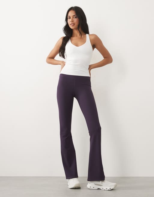 4505 active V-neck racer back vest with inner bra in white, 2 of 4
