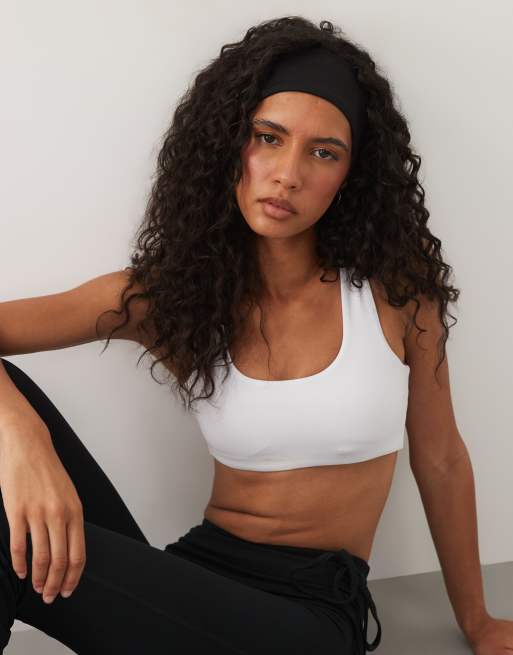 4505 blød yoga-hårbånd i sort, 3 af 3