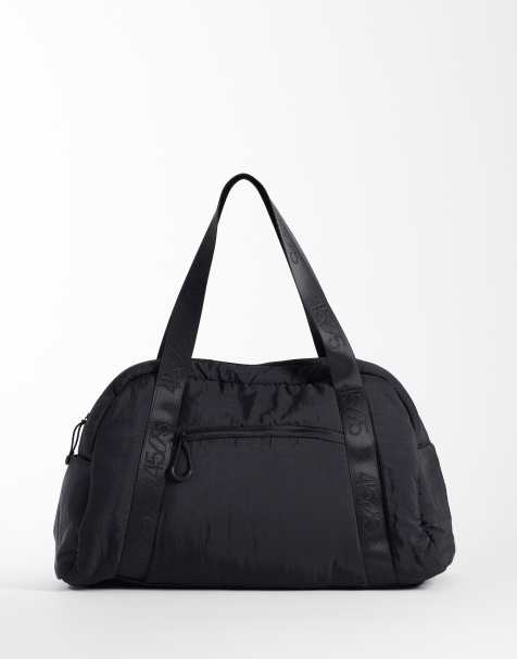 4505 - Borsa da tennis nera con tasche esterne - view 1