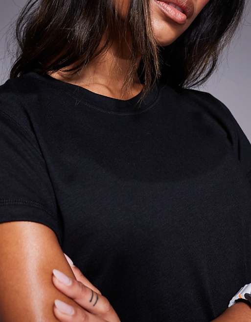 4505 boxy fit quick dry mesh running T-shirt in black | ASOS 4505 boxy fit quick dry mesh running T-shirt in black | ASOS