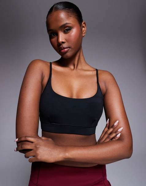 4505 - Brassière de sport maintien modéré avec bretelles réglables - Noir - view 1