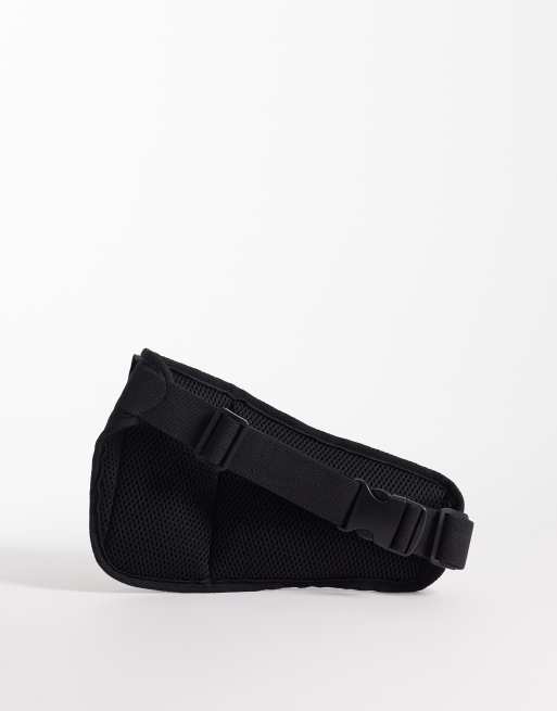 4505 - Ceinture de course tissée avec étui pour téléphone et détails réfléchissants - Noir, 2 de 4