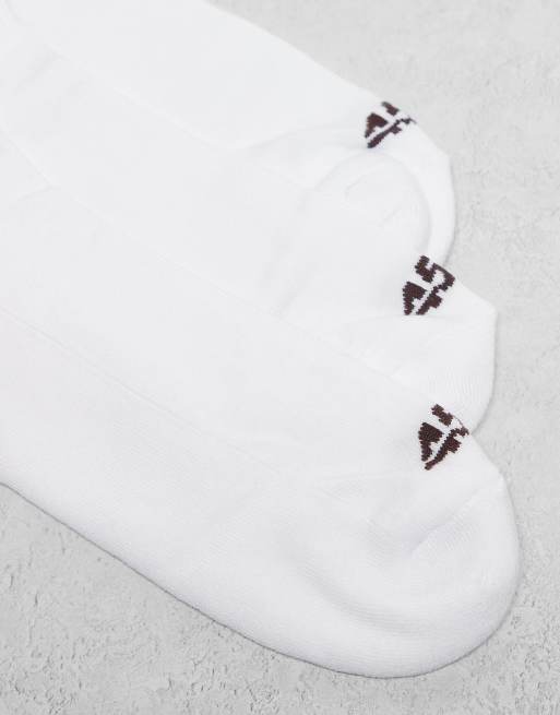4505 - Confezione da 3 paia di calzini bianchi e color cioccolato quick dry con 2 righe , 3 di 3