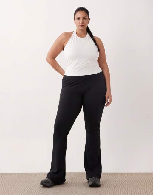 4505 Curve - Débardeur doux au toucher avec brassière intégrée et dos nu - Blanc, 2 de 4