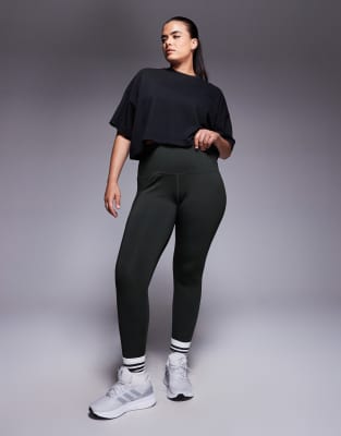 4505 Curve Icon Active Bum Sculpt High Waist Gym Leggings With Inner Pocket