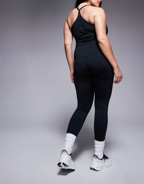 4505 Curve – Icon Active – Modelujące czarne legginsy sportowe z podwyższonym stanem i wewnętrzną kieszenią - view 1