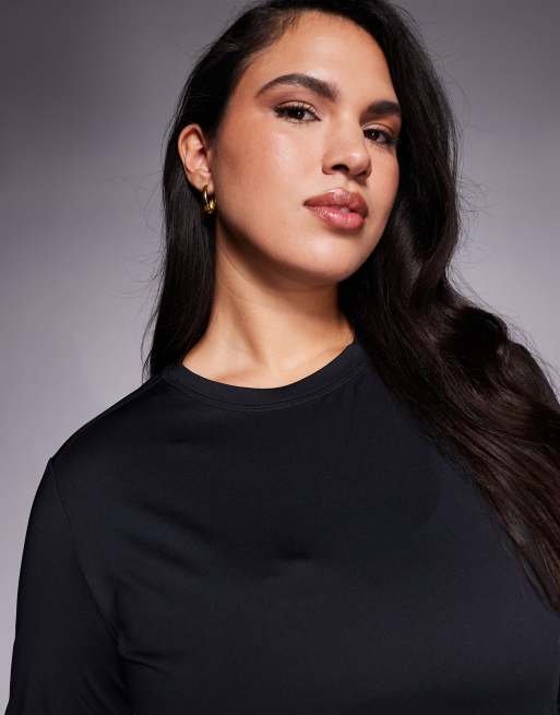 Yoga Pants Long Sleeve Plus Size Workout Tops Plus Size Gym Wear