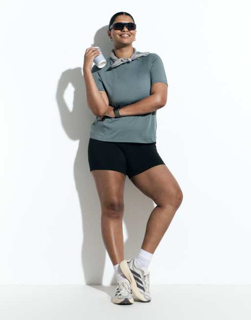 4505 Curve - Icon Active - T-shirt tecnica quick dry salvia, 5 di 5