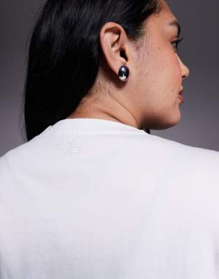 4505 Curve Icon Boxy Fit Cotton T-shirt With Quick Dry Finish In White