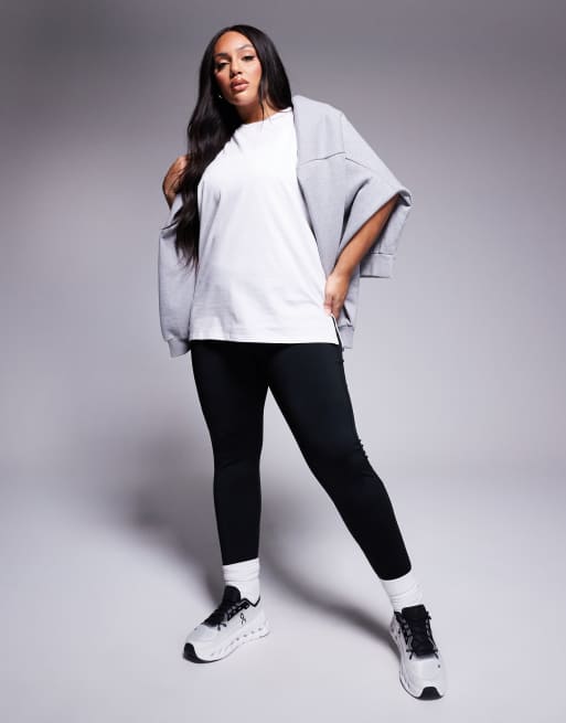 4505 Curve Icon cotton drop armhole vest with quick dry finish in white, 2 of 4