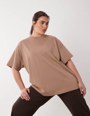 4505 Curve Icon heavyweight cotton oversized t-shirt with quick dry finish in wa