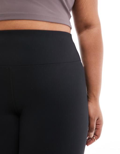 4505 Curve Icon high waist soft touch yoga leggings in black  , 3 of 5