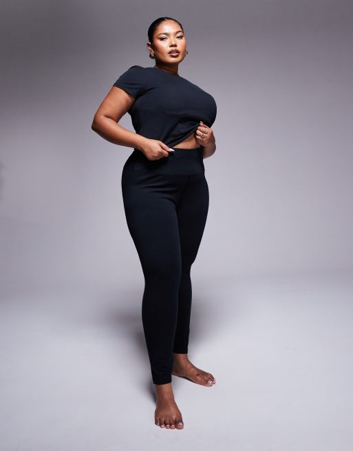 4505 Curve - Icon - Legging de yoga doux - Noir  