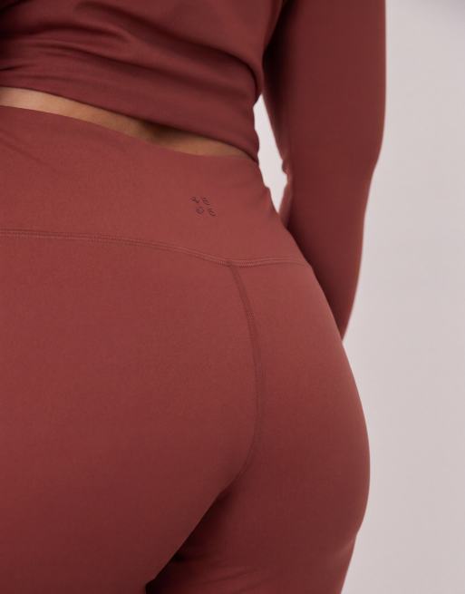 4505 Curve - Icon - Legging de yoga slim en tissu doux à taille haute - Ambre, 5 de 5