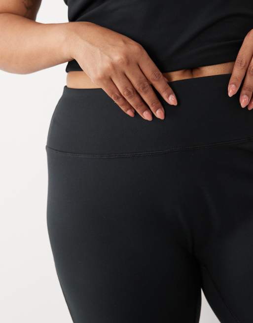 4505 Curve - Icon - Legging de yoga slim en tissu doux à taille haute - Noir, 4 de 5