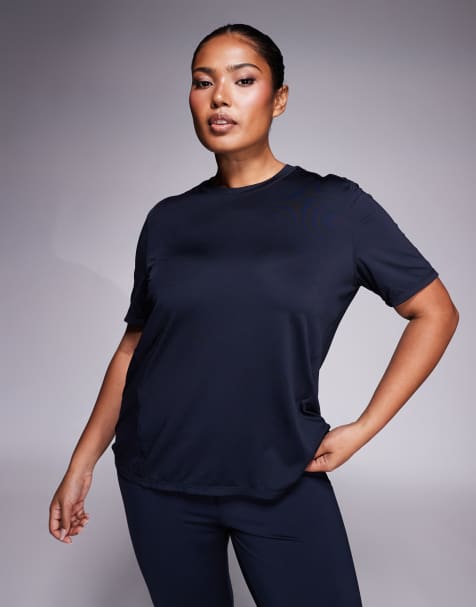 4505 Curve Icon performance t-shirt with quick dry in navy - view 1