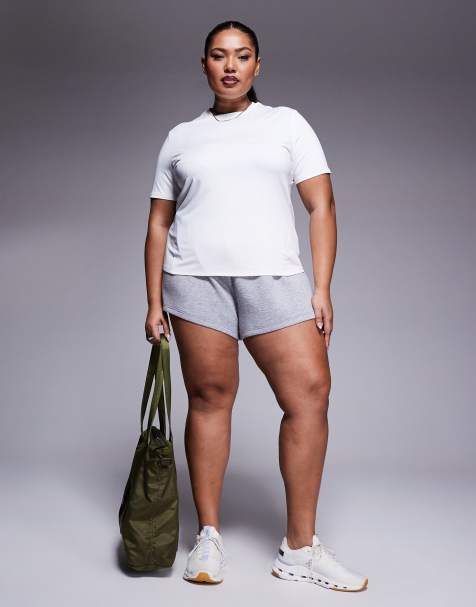 4505 Curve Icon performance t-shirt with quick dry in white  - view 1
