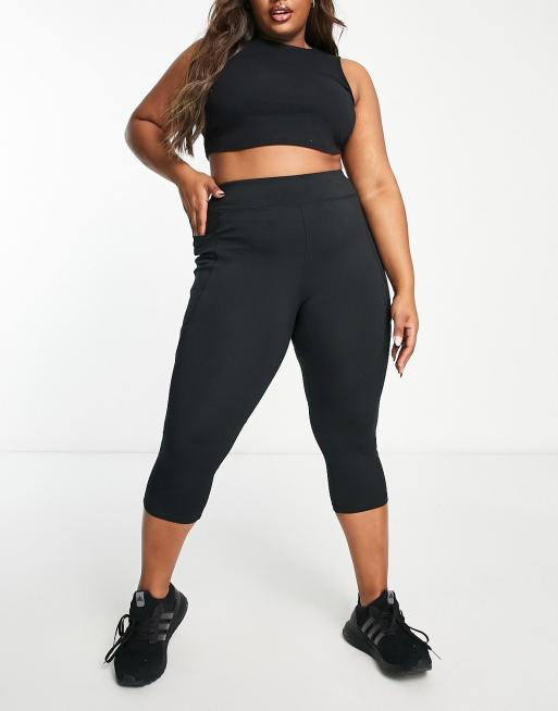 4505 Curve Icon run tie capri legging  , 4 of 4
