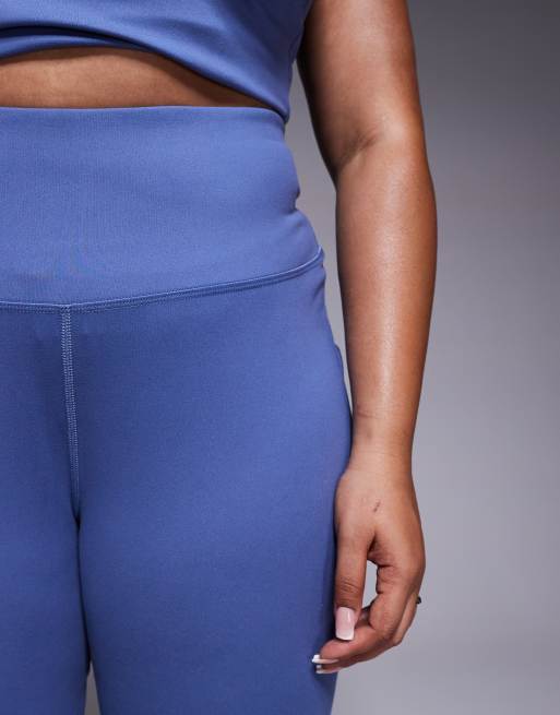 4505 Curve Icon slim kick soft touch yoga leggings in china blue 